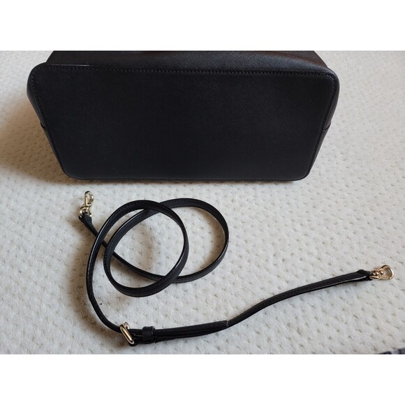 EUC KATE SPADE Black Laurel Way Evangelie Satchel Crossbody Bag - Picture 10 of 15